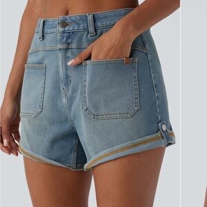 HALARA Blue Jean Shorts